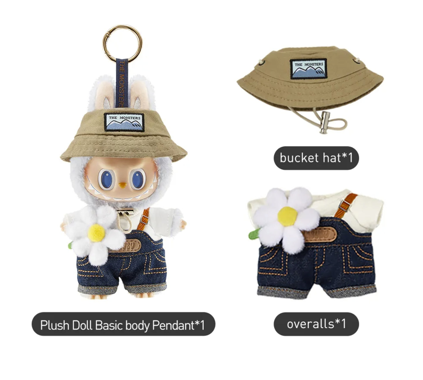 POP MART The Monsters LABUBU Fall in Wild Vinyl Plush Doll