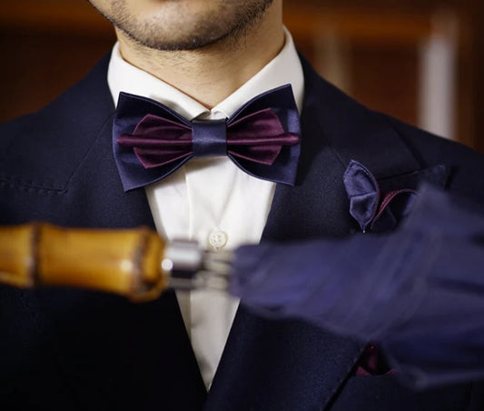 Blue/Purple Wishing Series Bowtie