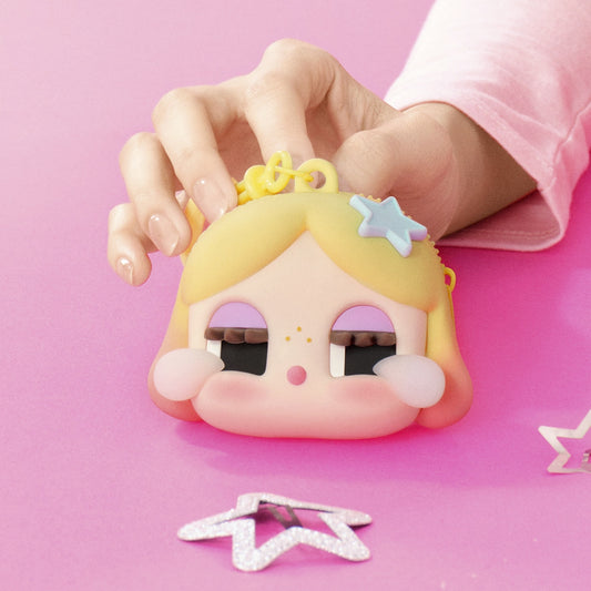 CRYBABY SHINY SHINY Series-Earphone Case (Brown)(Gold)