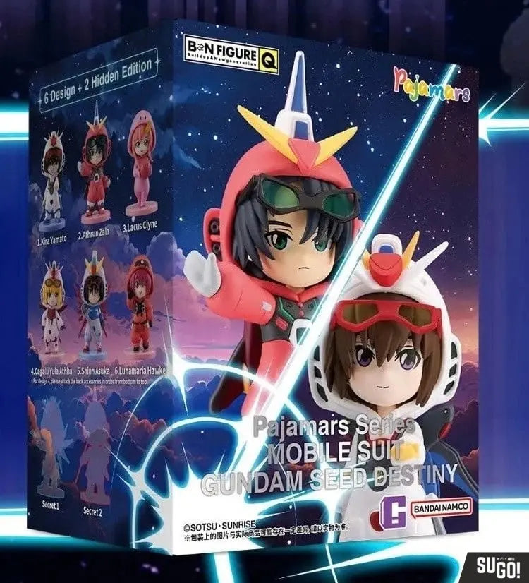 Bandai BN Figure Q Pajamas Mobile Suit Gundam Destiny Blind Box