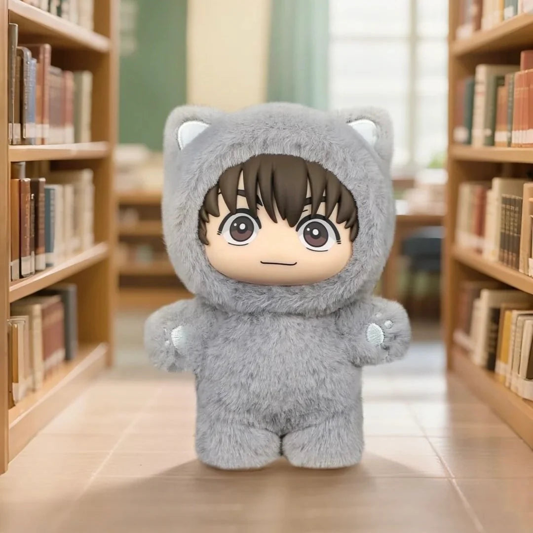 Jujutsu Kaisen Cat Ear Plush Keychains Blind Box