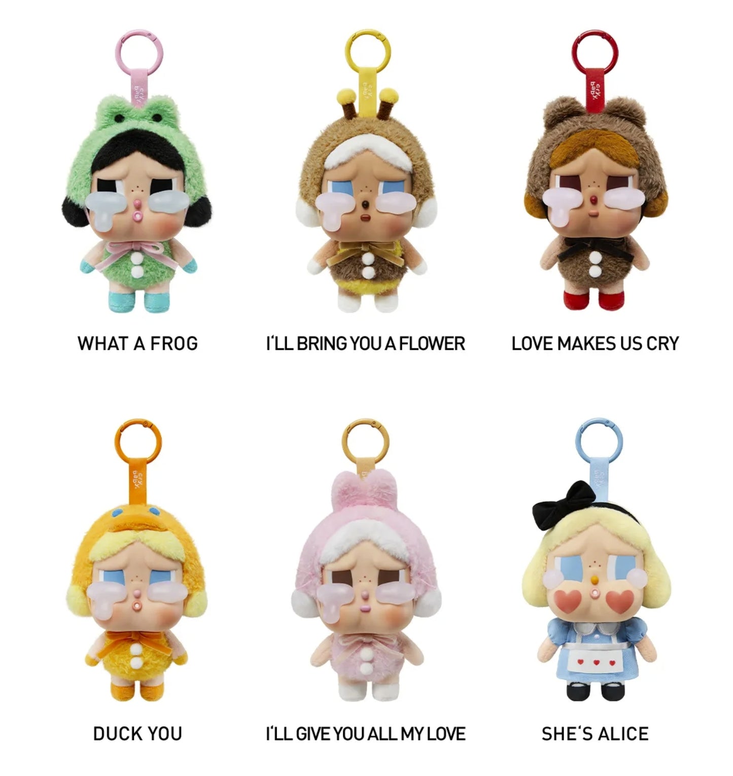 CRYBABY Crying Again Series-Vinyl Face Plush Blind Box