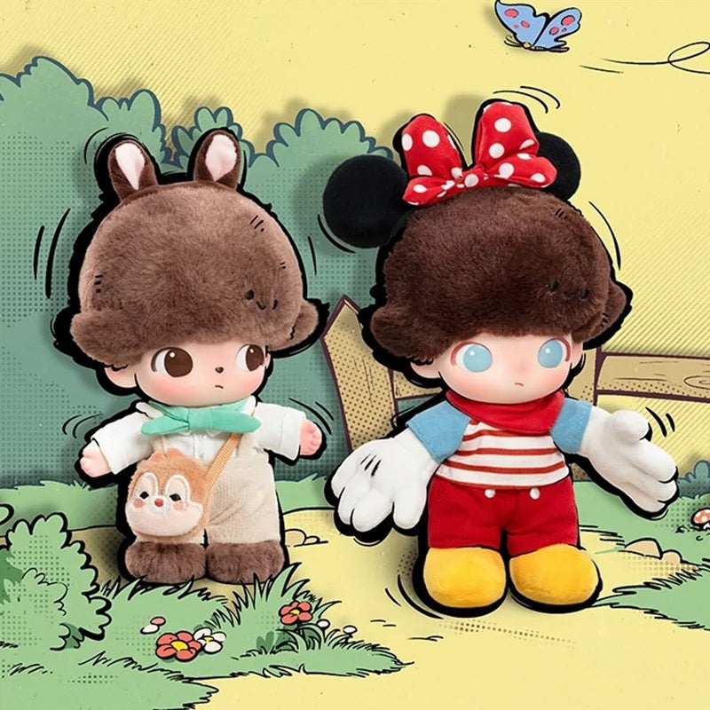 DIMOO WORLD × DISNEY Series-Vinyl Plush Keychain Blind Box
