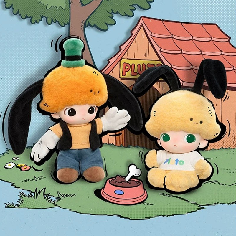 DIMOO WORLD × DISNEY Series-Vinyl Plush Keychain Blind Box