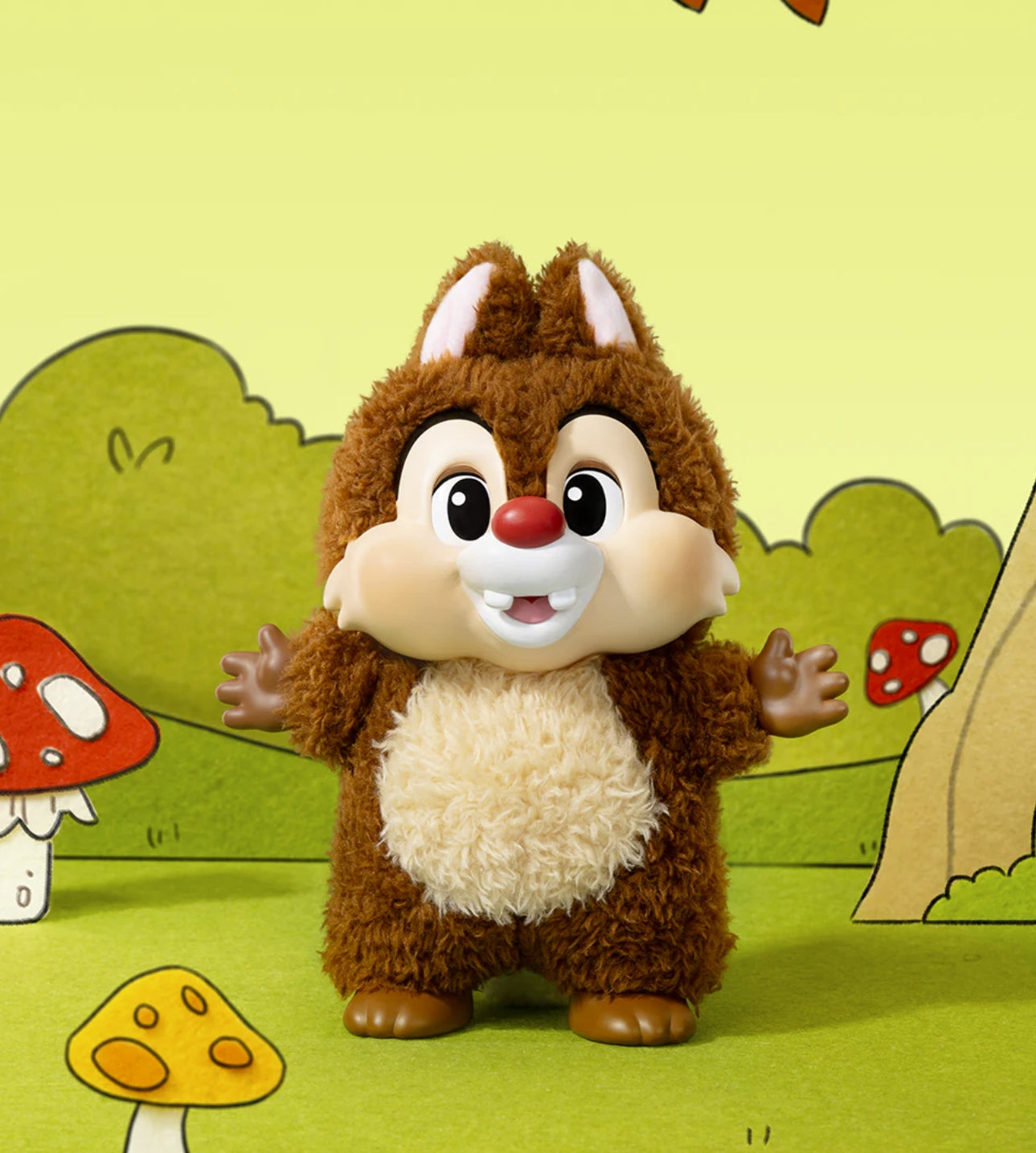 Disney Mickey Family Cute Together Series Plush Pendant Blind Box