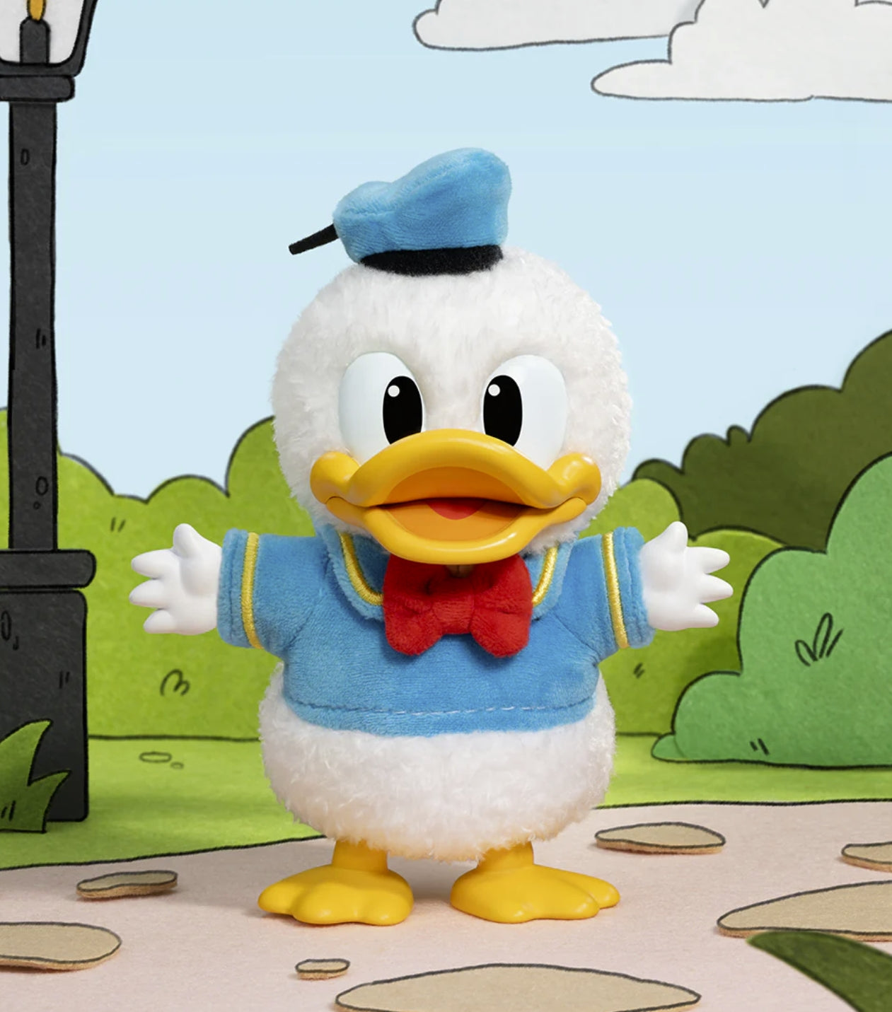 Disney Mickey Family Cute Together Series Plush Pendant Blind Box