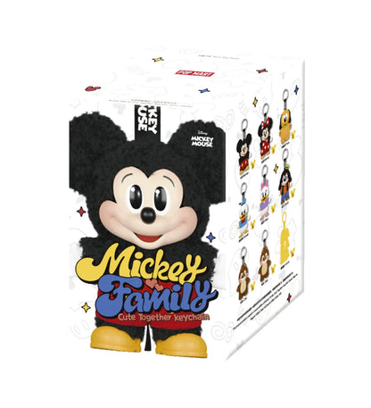 Disney Mickey Family Cute Together Series Plush Pendant Blind Box