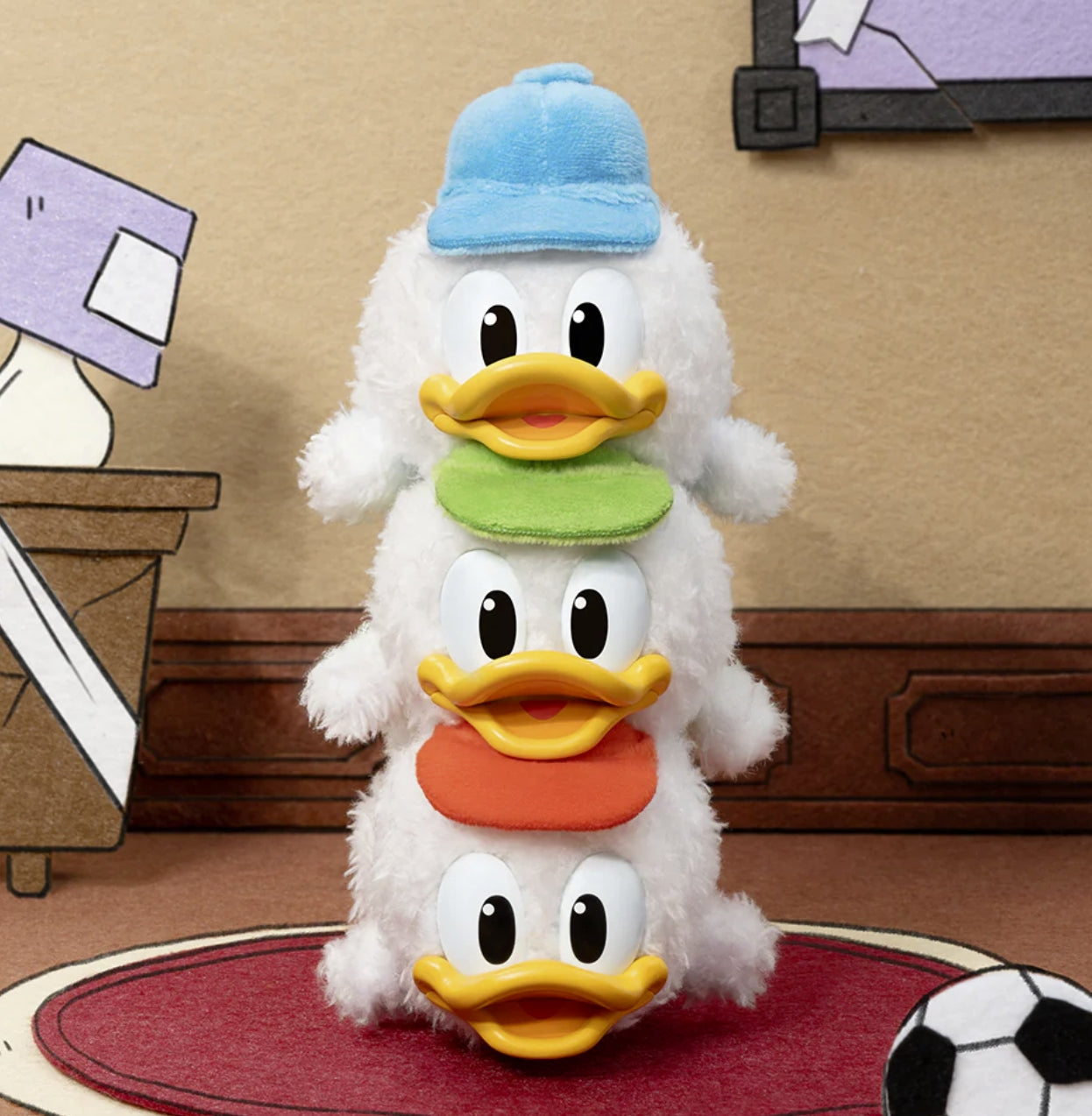 Disney Mickey Family Cute Together Series Plush Pendant Blind Box