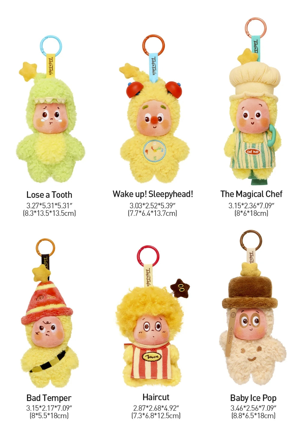 Twinkle Twinkle Be a Little Star Series - Plush Pendant Blind Box