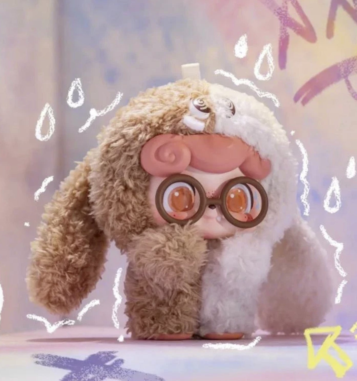 Q Kid Emotional Hairy Monsters Series Pendant Blind Box