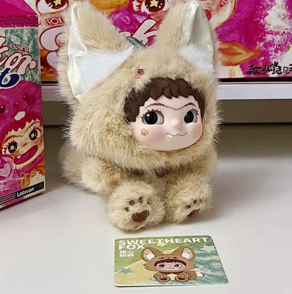 Wakuku Fox & Bunny Trick or Treat Series Plush V2 Blind Box