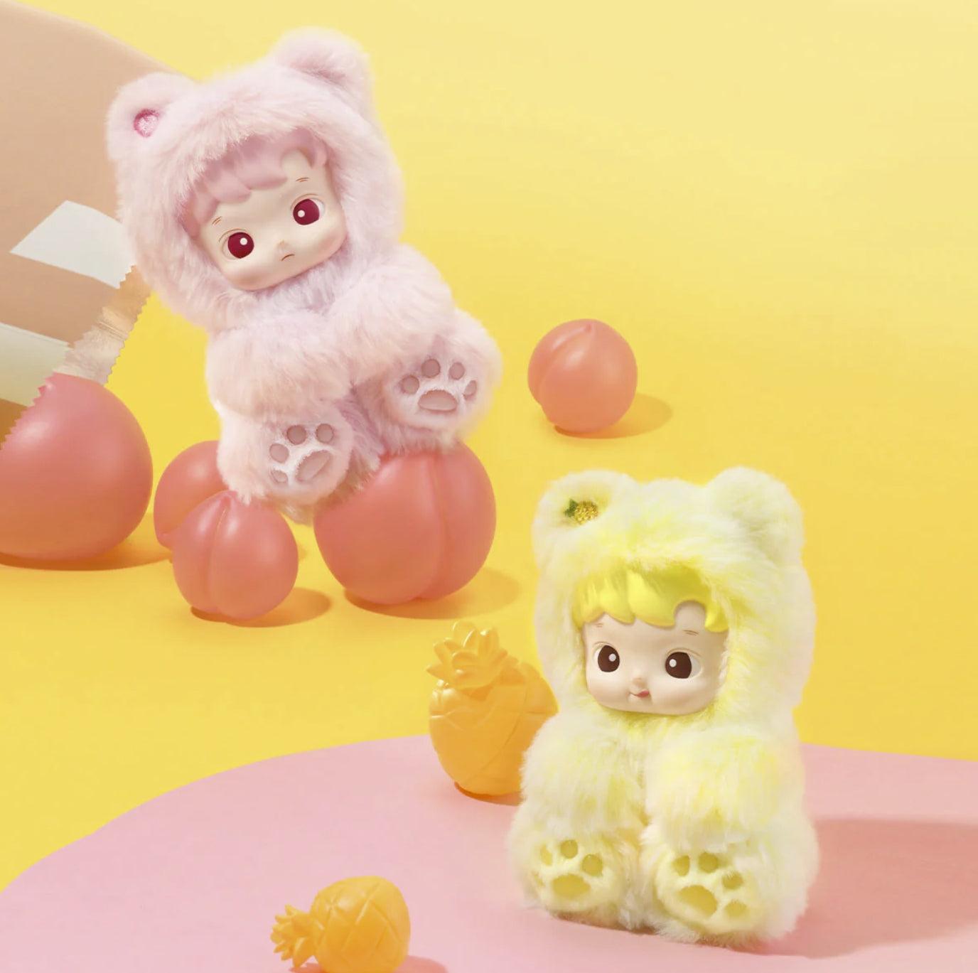 HACIPUPU Gummy Bear Series-Vinyl Plush Pendant Blind Box