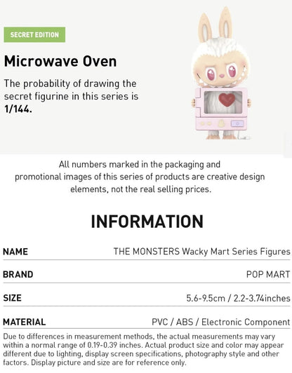 POP MART THE MONSTERS Wacky Mart Series Figures