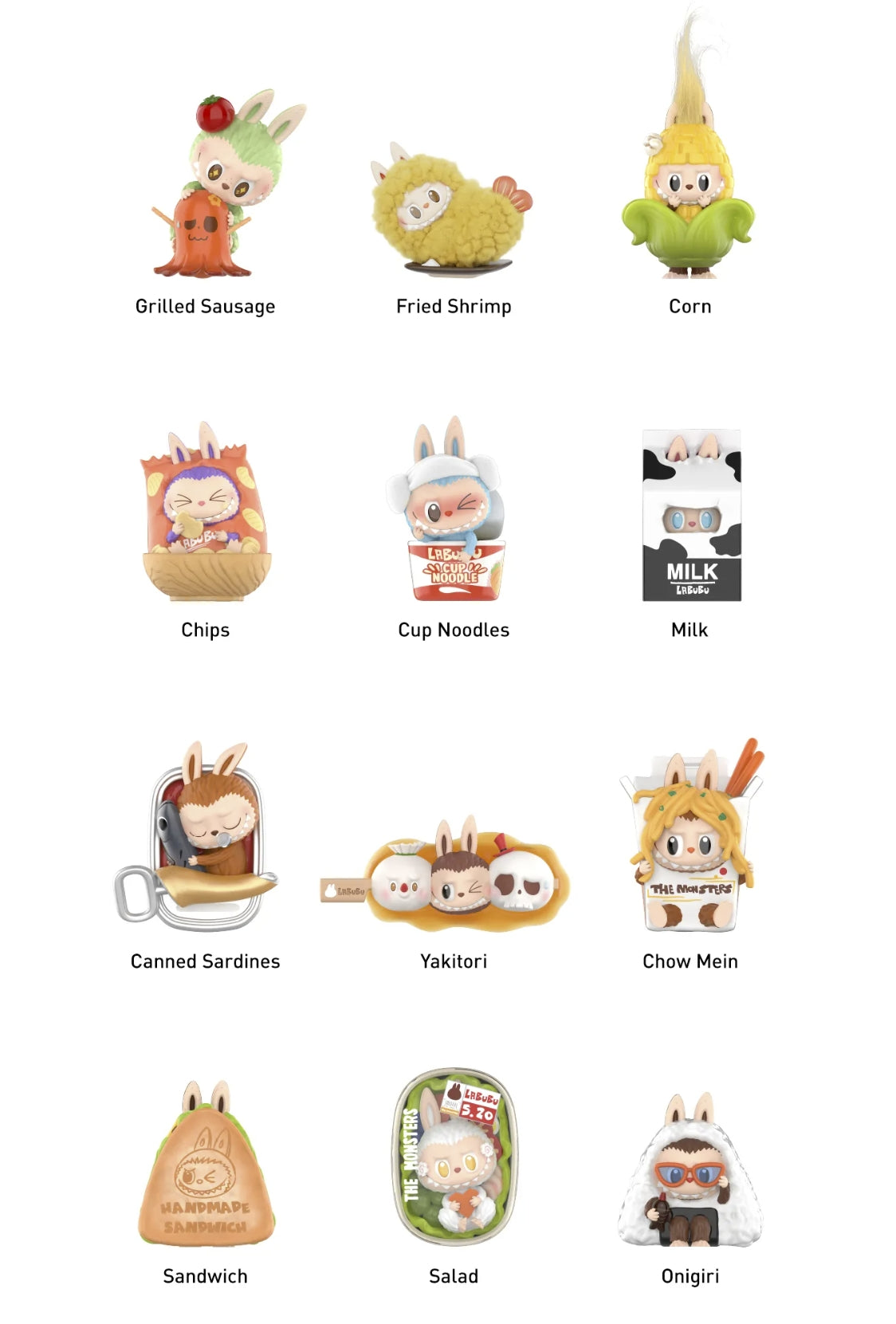 POP MART THE MONSTERS Wacky Mart Series Figures