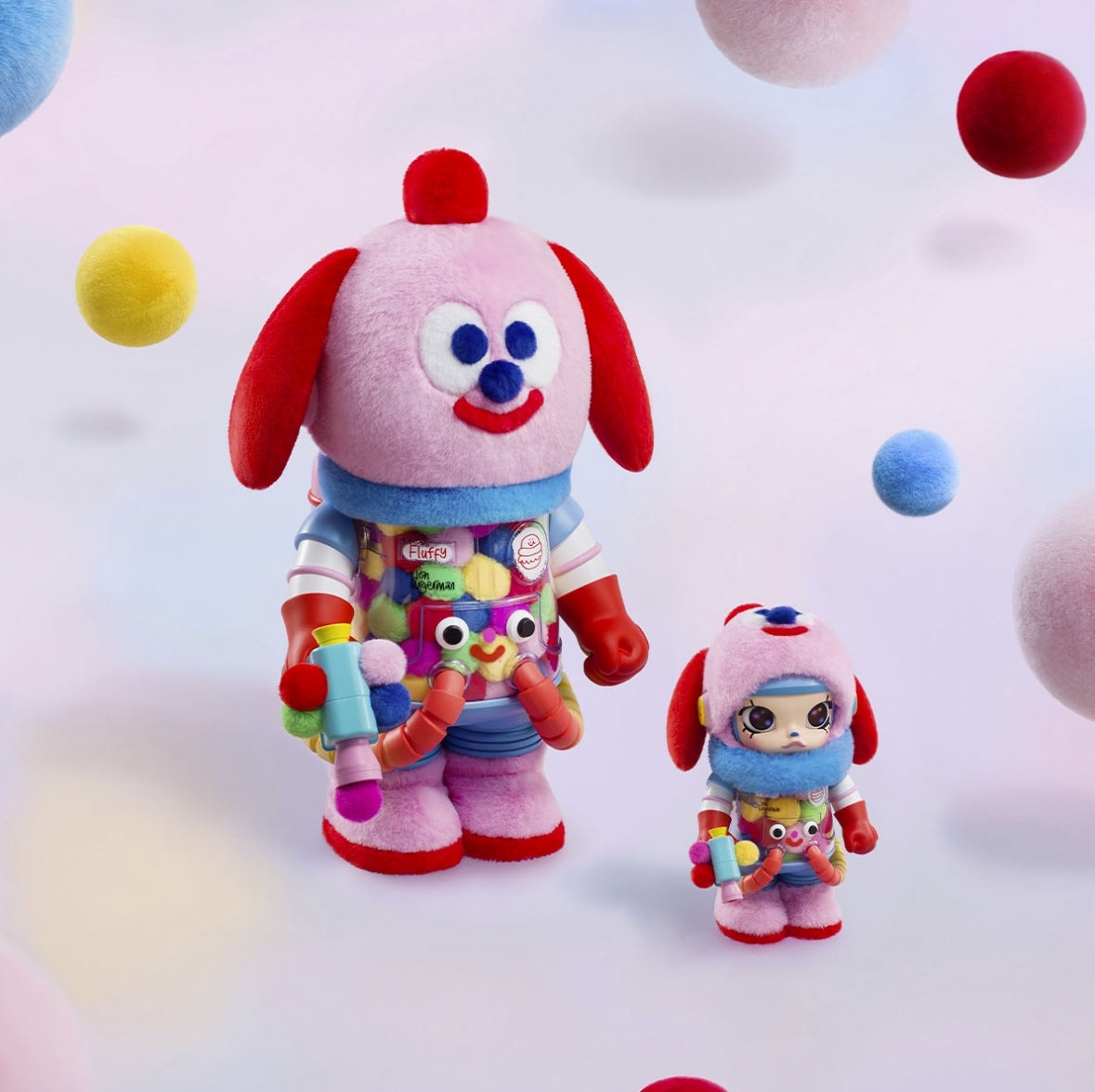 MEGA SPACE MOLLY 400% Jon Burgerman