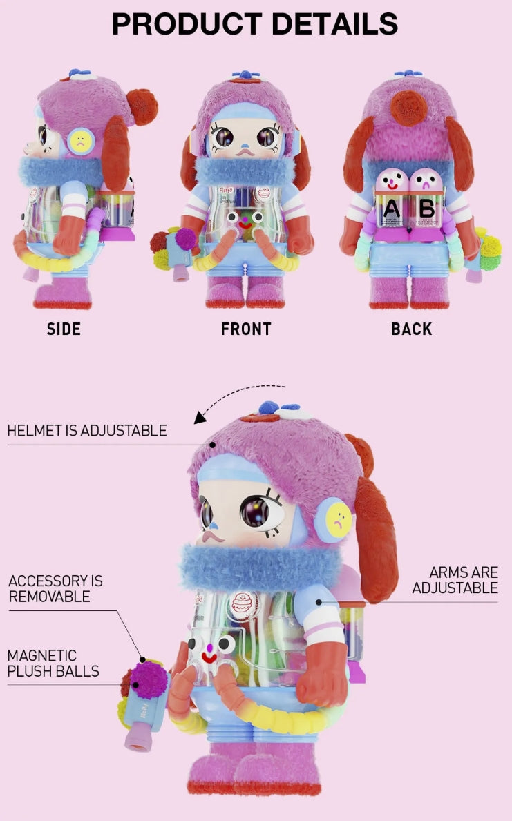 MEGA SPACE MOLLY 400% Jon Burgerman