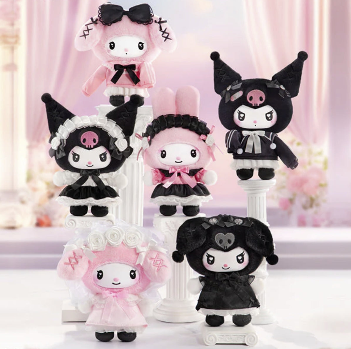 Sanrio characters Angel Garden Series Plush Pendant Blind Box