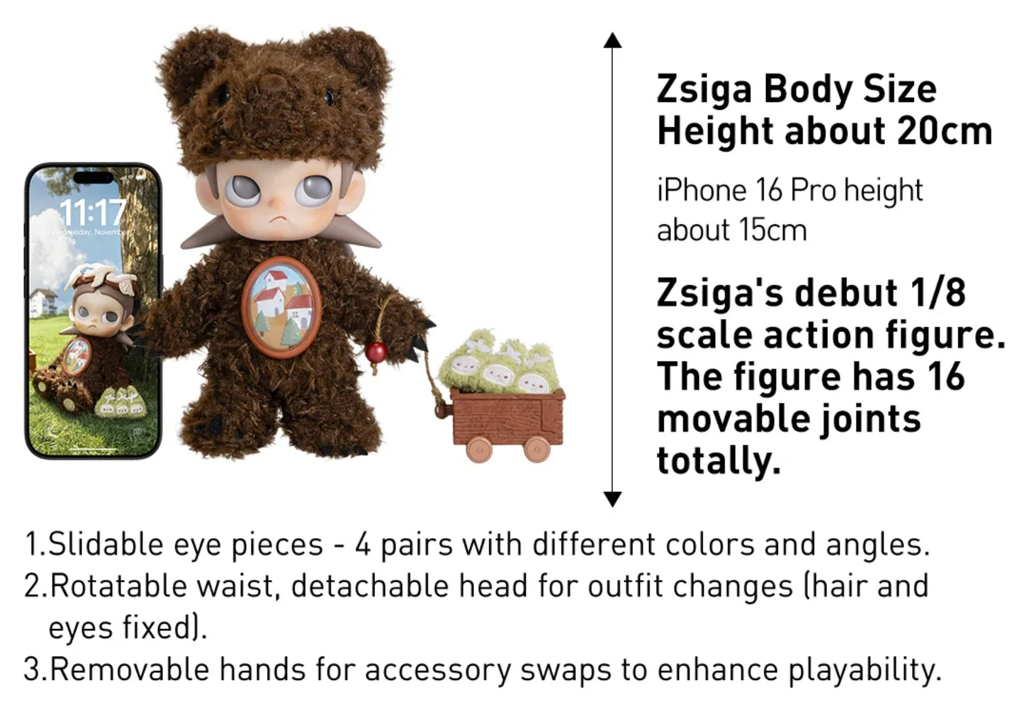 Zsiga Dream Destination 1/8 Action Figure