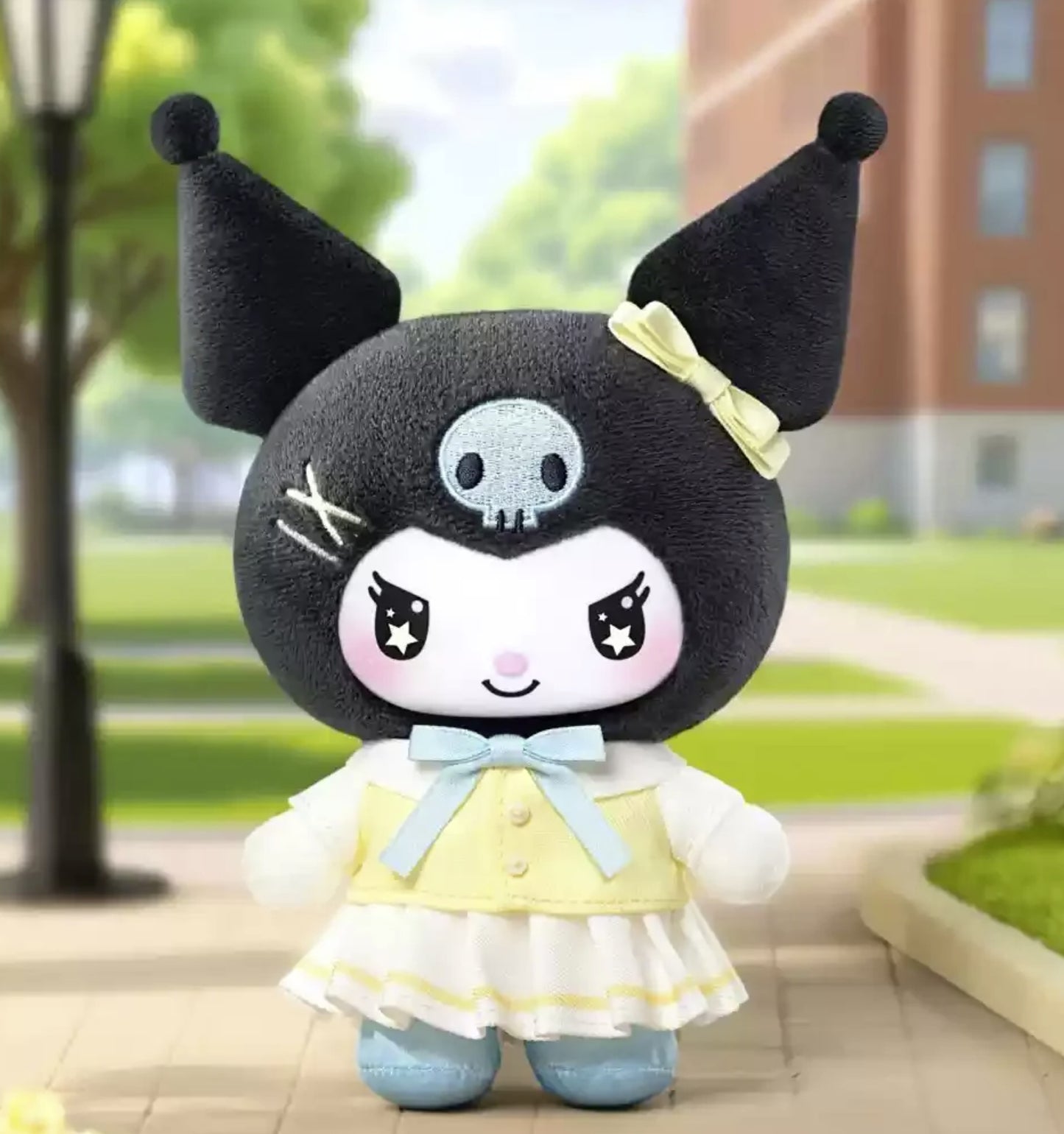 Sanrio KUROMI School Life Series Plush Pendant Blind Box