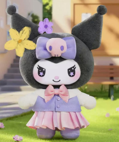 Sanrio KUROMI School Life Series Plush Pendant Blind Box