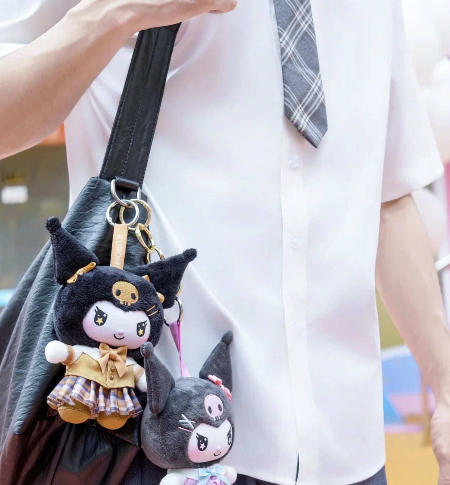 Sanrio KUROMI School Life Series Plush Pendant Blind Box