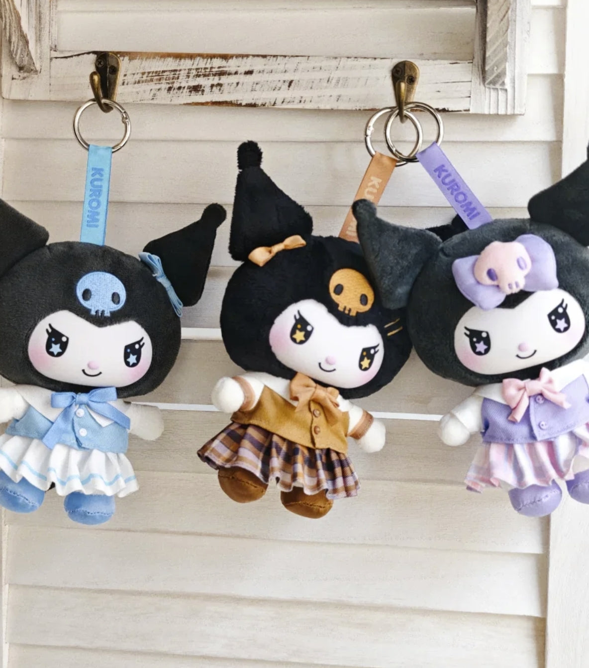 Sanrio KUROMI School Life Series Plush Pendant Blind Box