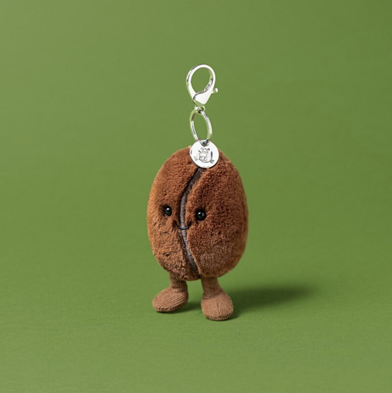 Jellycat Amuseables Coffee Bean Bag Charm | In Stock Australia