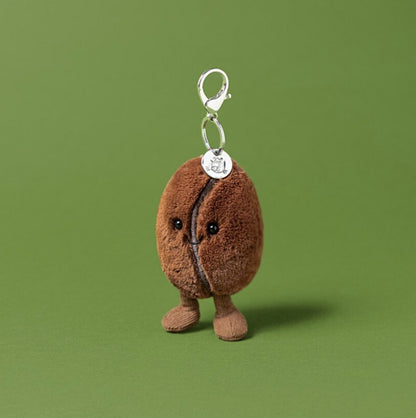 Jellycat Amuseables Coffee Bean Bag Charm | In Stock Australia