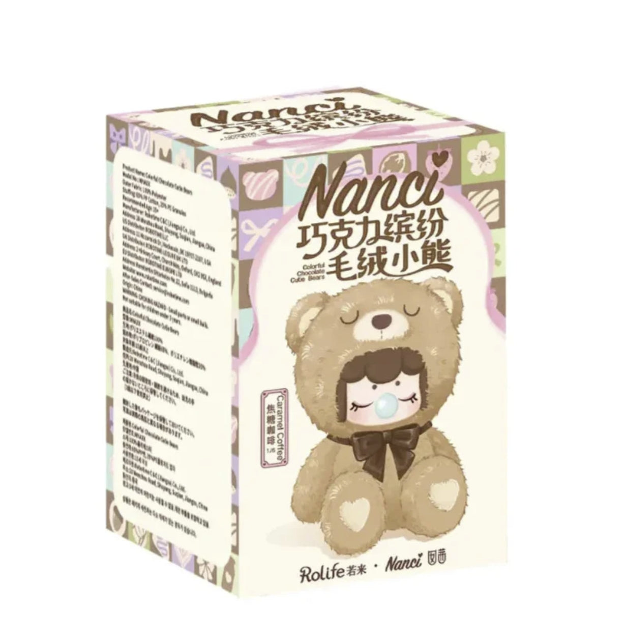 ROLIFE NANCI Colorful Chocolate Cutie Bears Blind Box