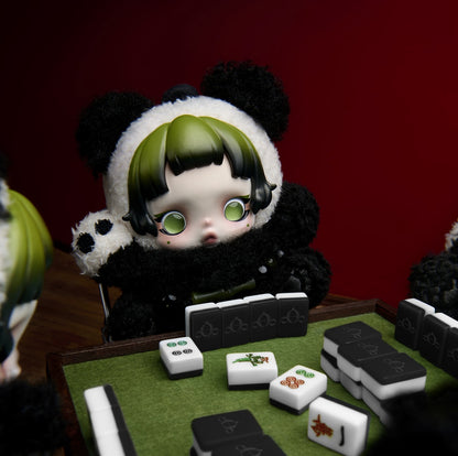 SKULLPANDA Lazy Panda Plush Doll Pendant