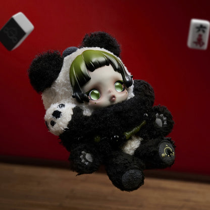 SKULLPANDA Lazy Panda Plush Doll Pendant