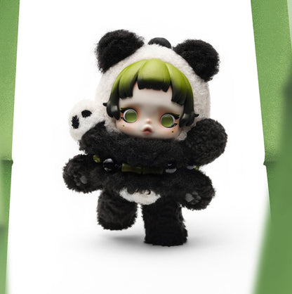 SKULLPANDA Lazy Panda Plush Doll Pendant