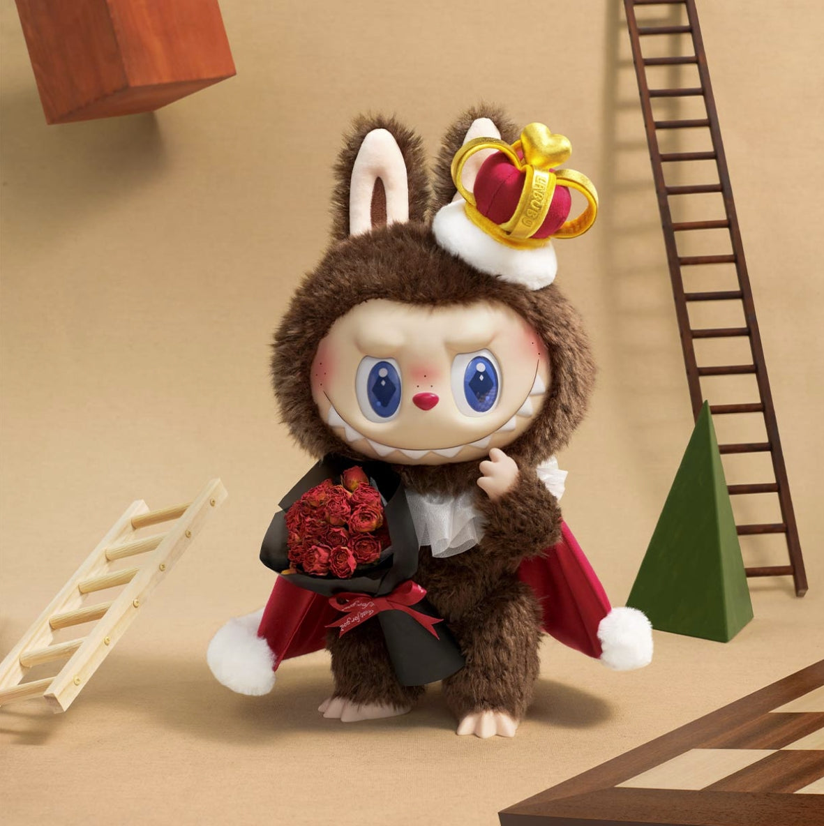 THE MONSTERS Let's Checkmate Series-Vinyl Plush Doll