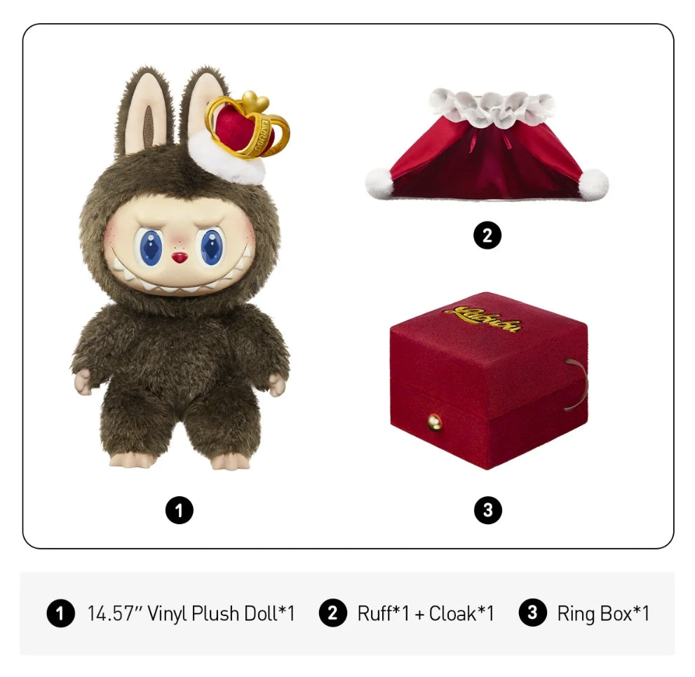 THE MONSTERS Let's Checkmate Series-Vinyl Plush Doll