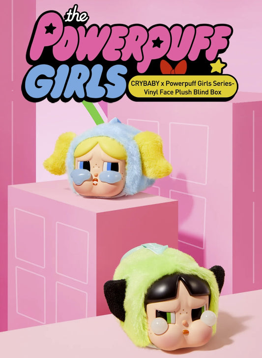 CRYBABY × Powerpuff Girls Series-Vinyl Face Plush Blind Box
