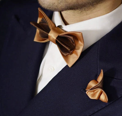 Orange/Brown Wishing Series Bowtie