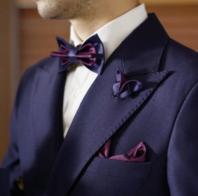 Blue/Purple Wishing Series Bowtie