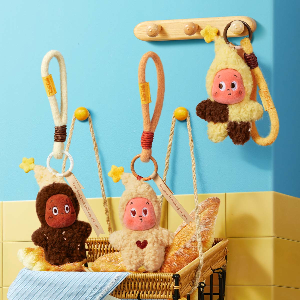 Twinkle Twinkle Savor the Moment Series-Fresh-Baked Mini Cookies Plush Pendant Blind Box