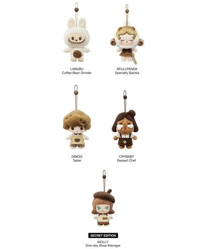 POP BEAN Coffee Factory Series-Plush Pendant Blind Box