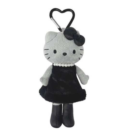 Sanrio Style Up Mascot - Hello Kitty Black Angel Grey in Black Dress