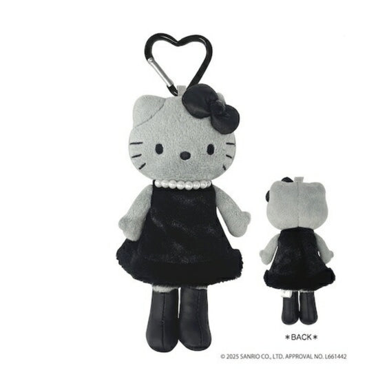 Sanrio Style Up Mascot - Hello Kitty Black Angel Grey in Black Dress