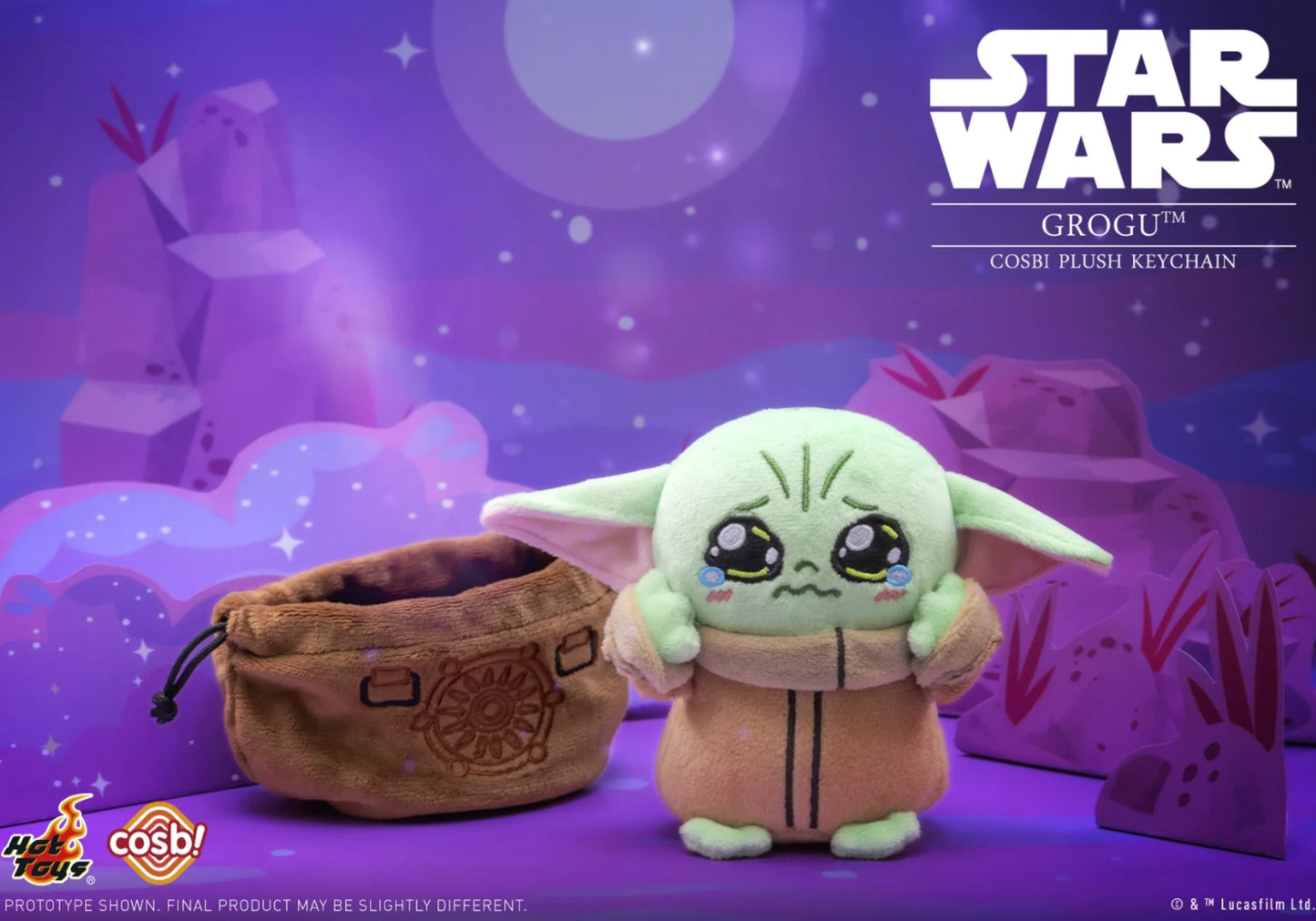 Star Wars Grogu COSBI Plush keychain Blind Box