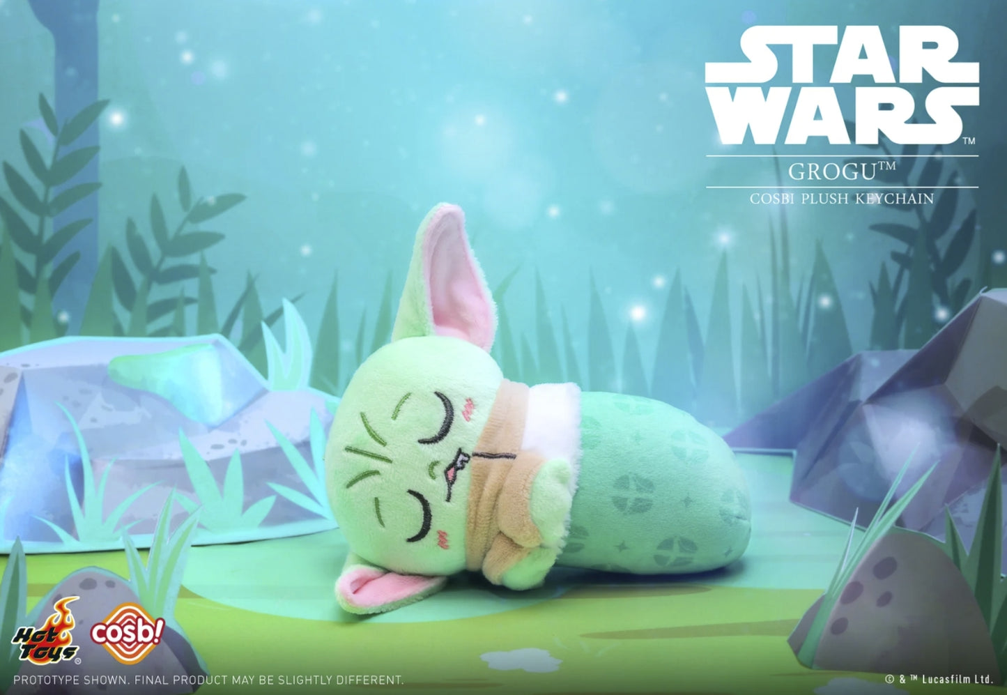 Star Wars Grogu COSBI Plush keychain Blind Box