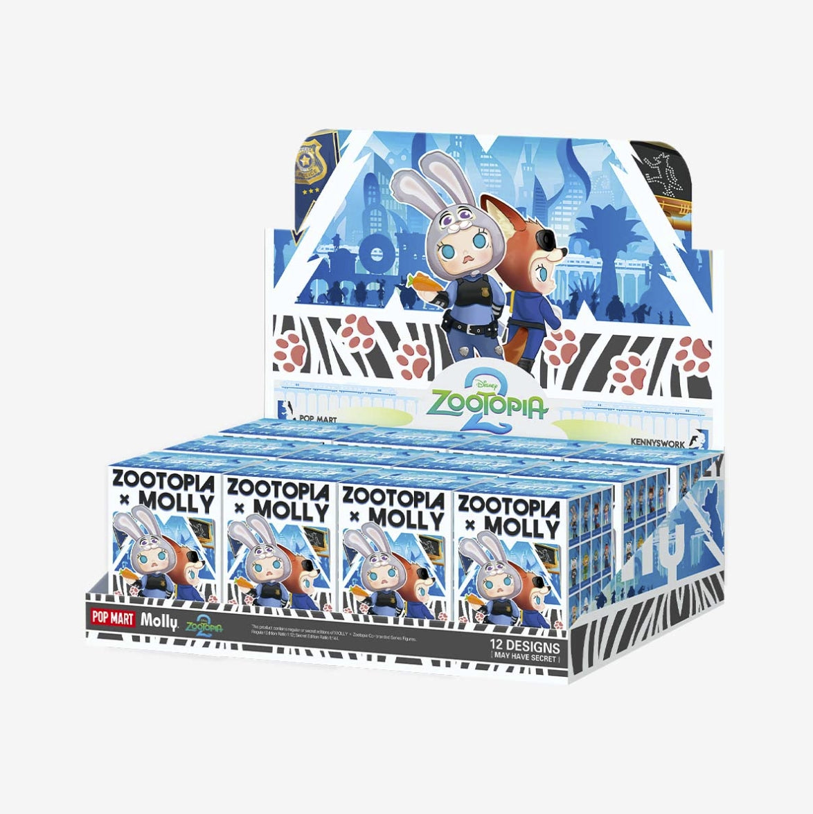 Molly& Zootopia Co-branded Series Figures