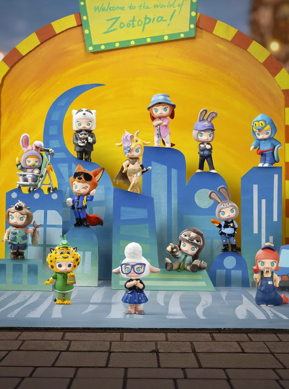 Molly& Zootopia Co-branded Series Figures