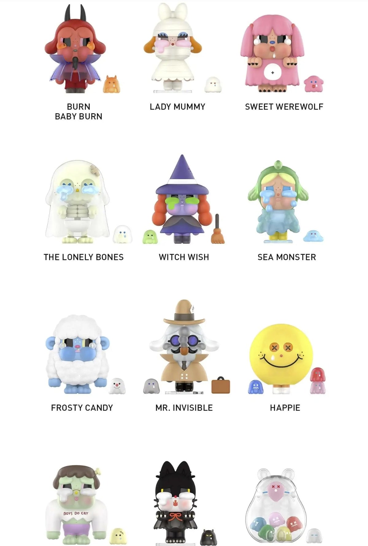 CRYBABY Monster's Tears Series