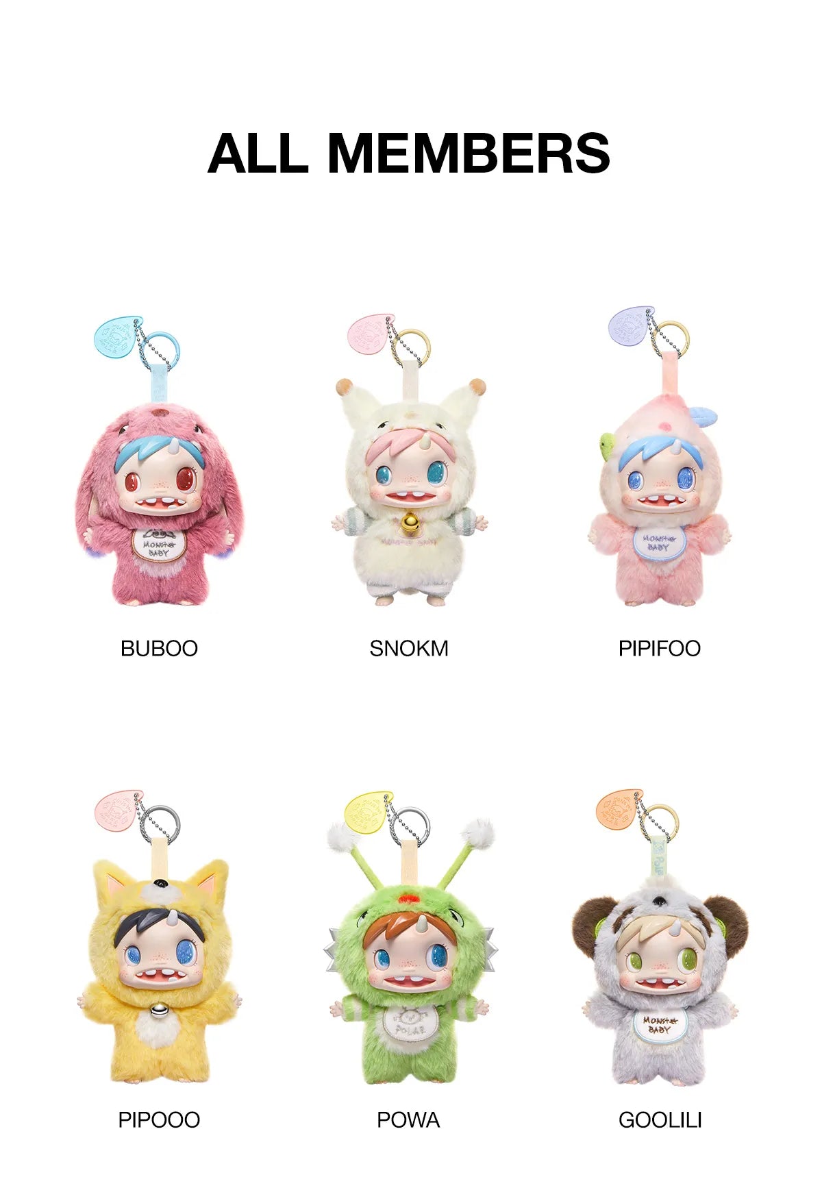 POLAR-Monster Baby Collection Series Plush Blind Box
