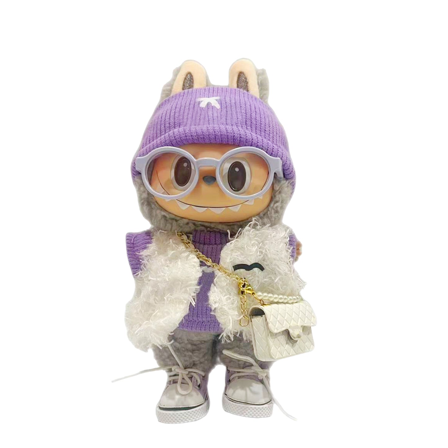 Labubu Macaron Blind Box + Labubu Purple French brands Edition