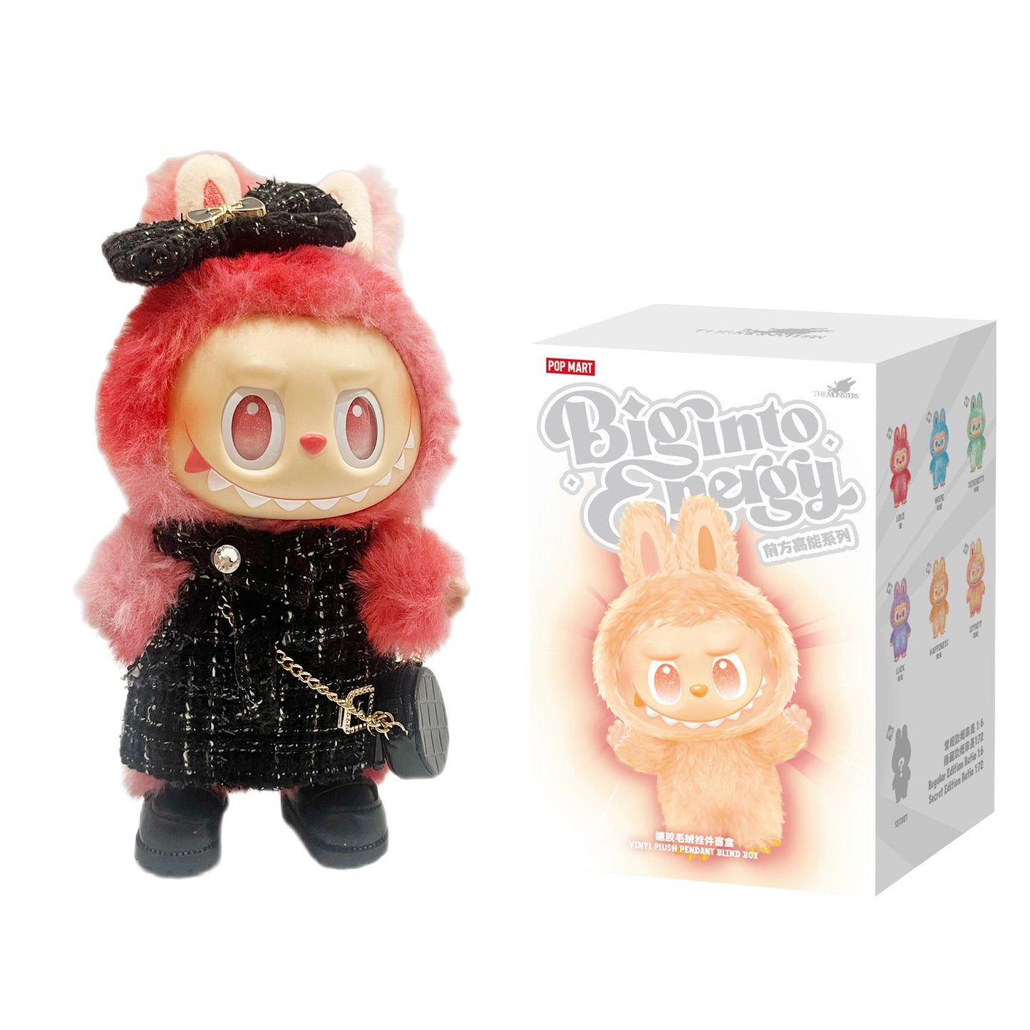 Labubu Macaron Blind Box + Labubu black French brands Edition