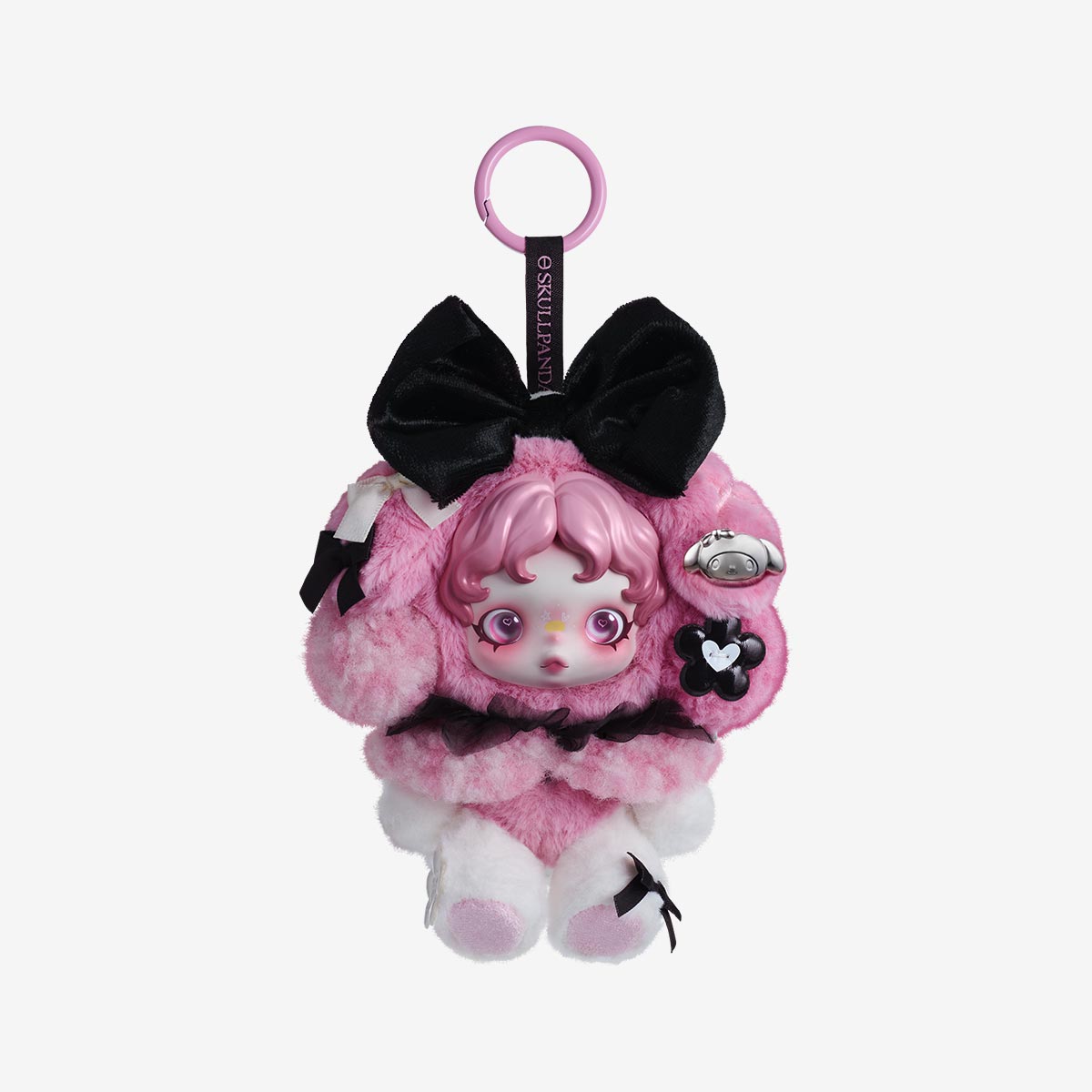 Skullpanda × My Melody Plush Pendant